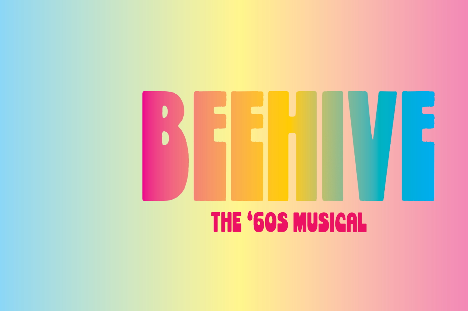 Show artwork for BEEHIVE, showing a pastel gradient and the title of the show