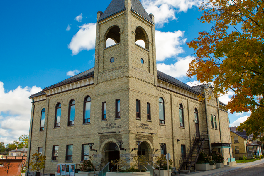 Exterior of the Drayton Festival Theatre