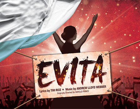 This image is a promotional poster for the musical