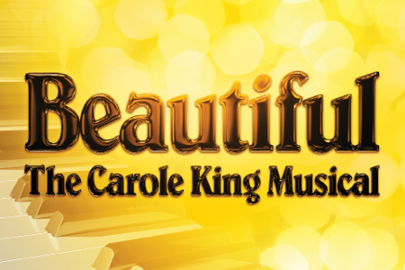 Beautiful logo on yellow background