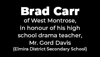 Major Sponsor Brad Carr