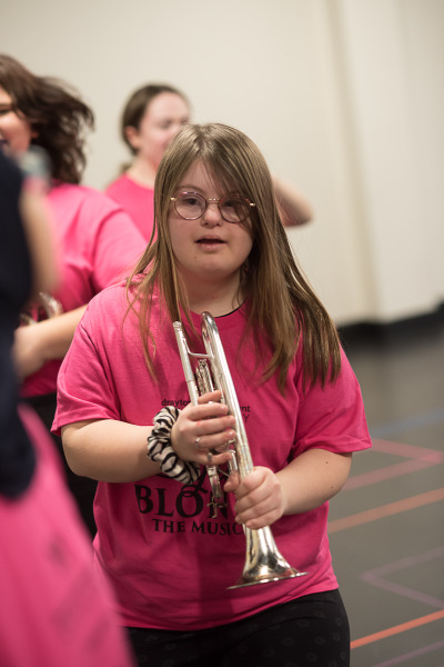 Rehearsals for the Drayton Entertainment Youth Academy High School Musical Program Production of Legally Blonde