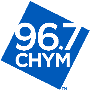 96.7 CHYM radio logo