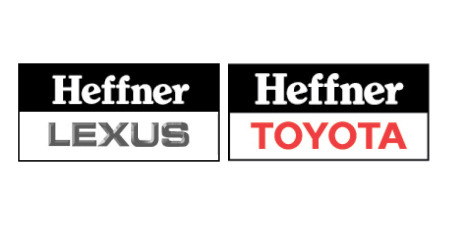 Heffner Lexus and Heffner Toyota combined Logo