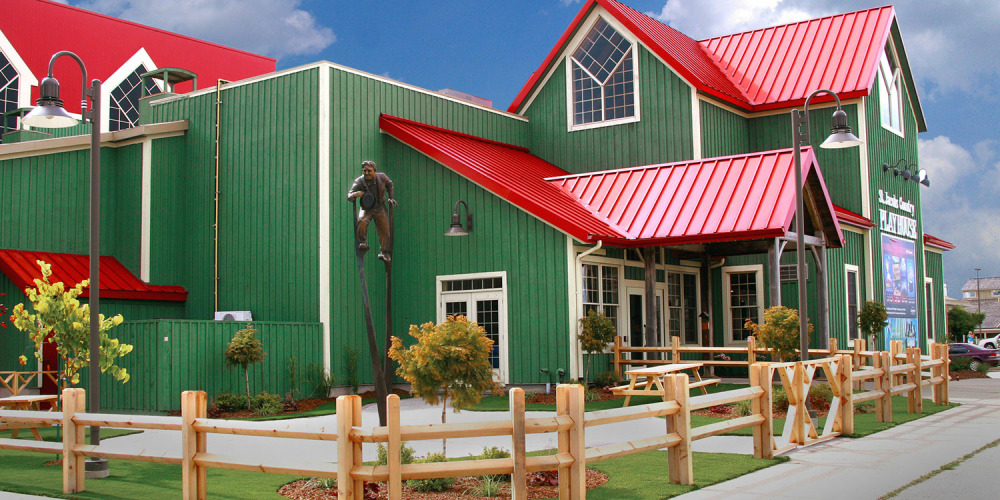 St. Jacobs country playhouse outside view